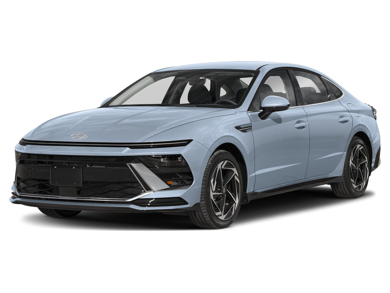 2026 Hyundai SONATA SEL Sport in Transmission Blue — front three-quarter view
