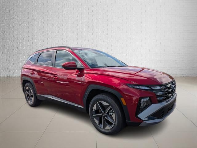 2026 Hyundai TUCSON SEL FWD in Ultimate Red — front three-quarter view
