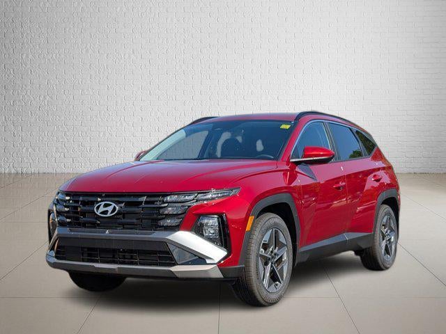 2026 Hyundai TUCSON SEL FWD in Ultimate Red — front three-quarter view