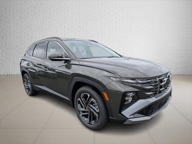 2026 Hyundai TUCSON Limited FWD in Rockwood Green — front three-quarter view