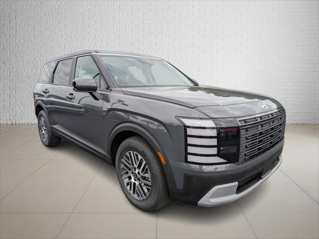 2026 Hyundai PALISADE SE FWD in Ecotronic Gray Pearl — front three-quarter view