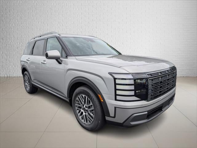 2026 Hyundai PALISADE SEL FWD in Typhoon Silver Metallic — front three-quarter view