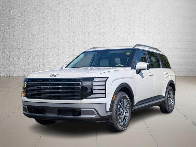 2026 Hyundai PALISADE SEL Premium FWD in Creamy White Pearl — front three-quarter view